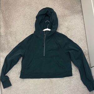 Lululemon Women's Green Hoodie Sweater